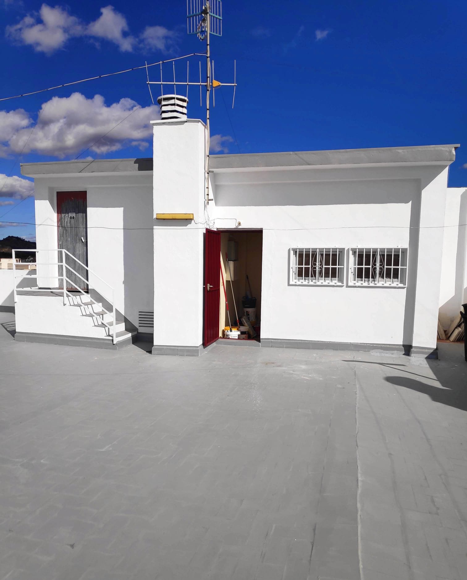Reparación de casetón en terraza